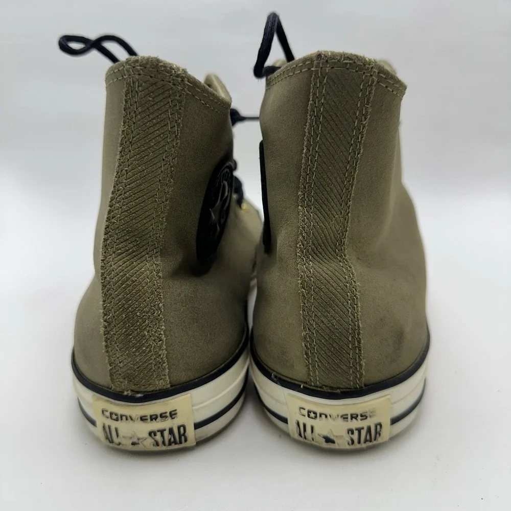 Converse Mens Chuck Taylor All Star High Top Jute Leather Brown Sz  9 153809C